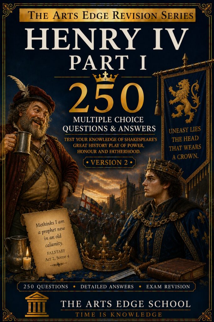The Arts Edge Revision Series - Henry IV Part I - YouTube video and companion revision book