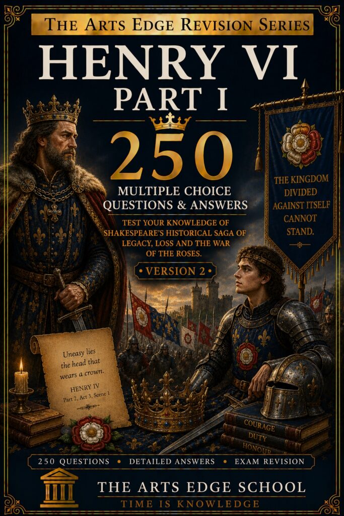 The Arts Edge Revision Series - Henry VI Part I - YouTube video and companion revision book