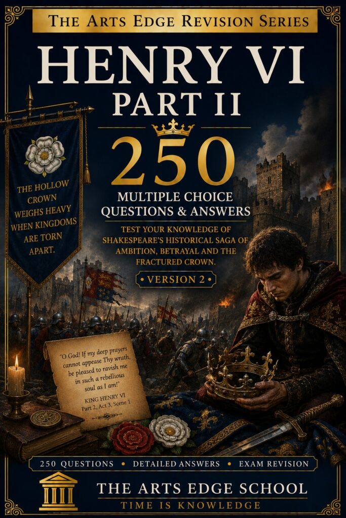 The Arts Edge Revision Series - Henry VI Part II - YouTube video and companion revision book