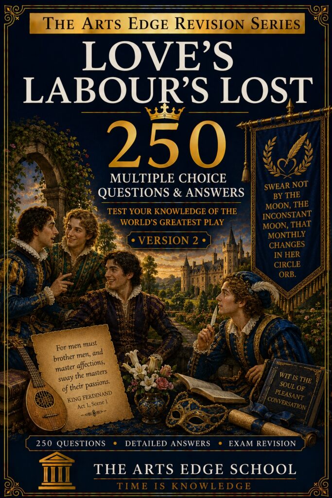 The Arts Edge Revision Series - Love's Labour's Lost - YouTube video and companion revision book