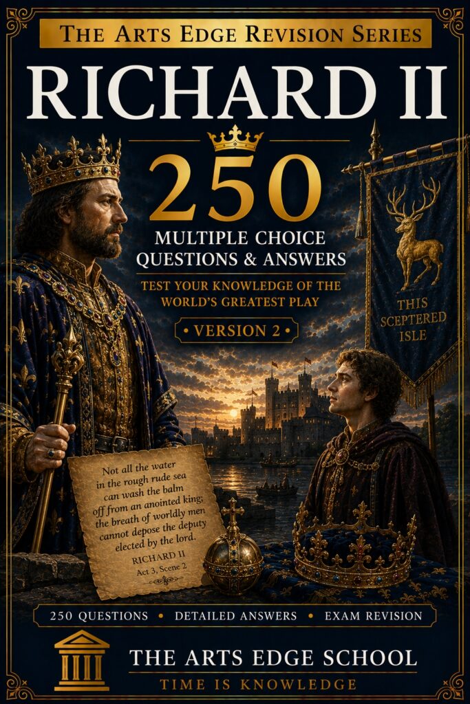 The Arts Edge Revision Series - Richard II - YouTube video and companion revision book