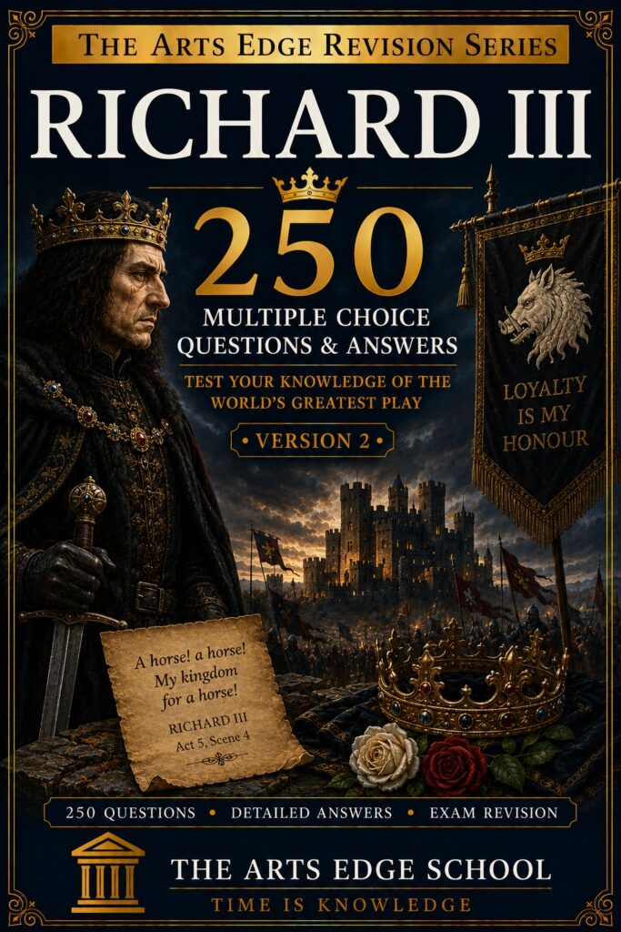 The Arts Edge Revision Series - Richard III - YouTube video and companion revision book