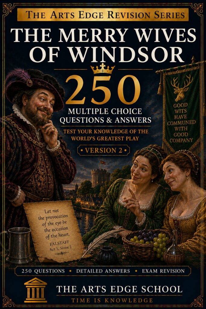 The Arts Edge Revision Series - The Merry Wives of Windsor - YouTube video and companion revision book