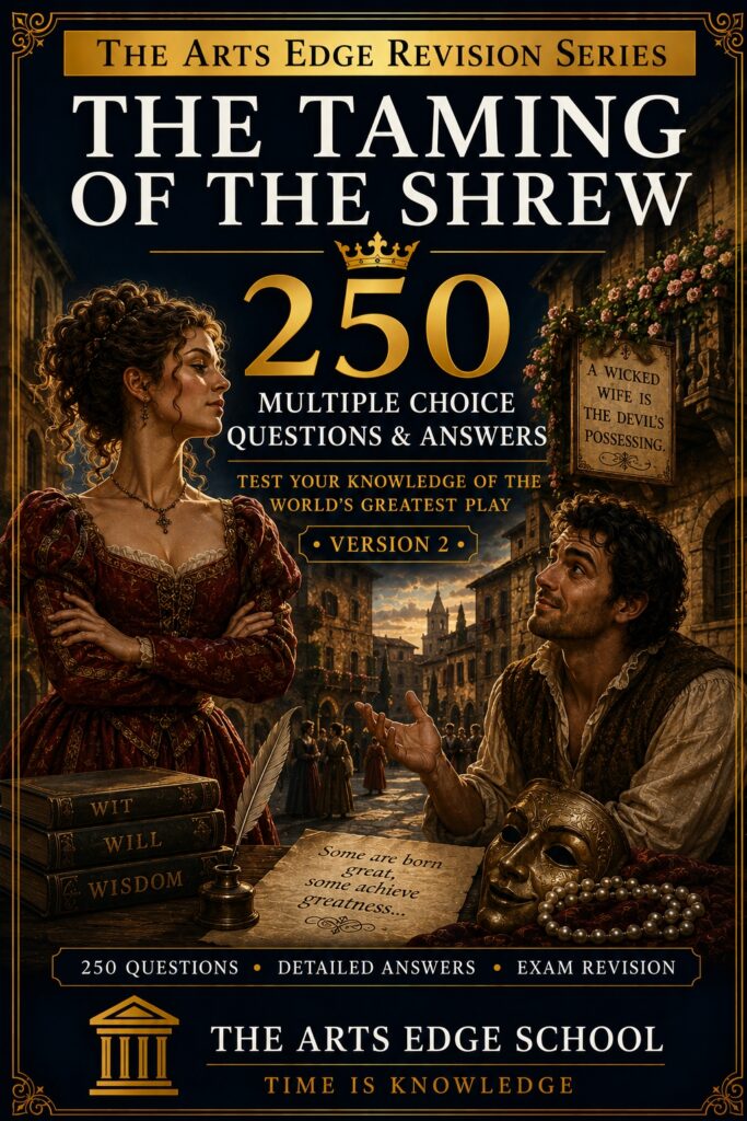 The Arts Edge Revision Series - The Taming of the Shrew - YouTube video and companion revision book