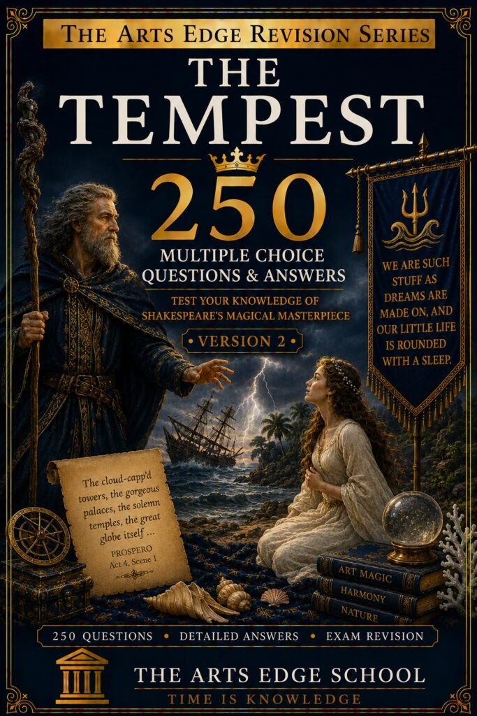 The Arts Edge Revision Series - The Tempest - YouTube video and companion revision book