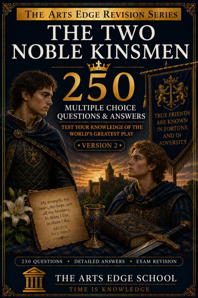 The Arts Edge Revision Series - The Two Noble Kinsmen- YouTube video and companion revision book