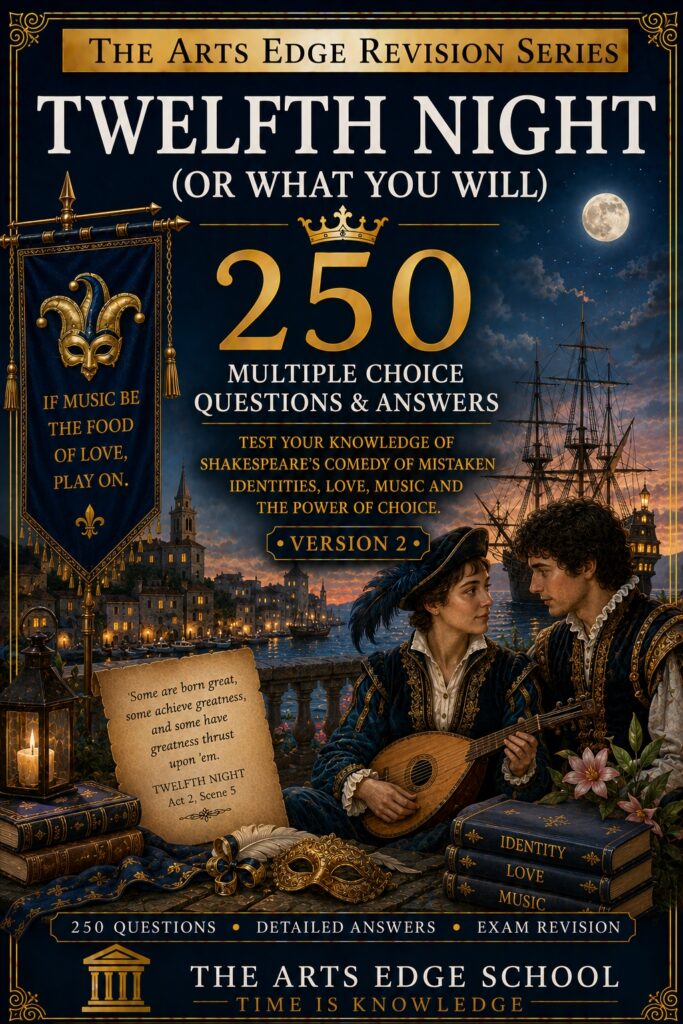 The Arts Edge Revision Series - Twelfth Night - YouTube video and companion revision book