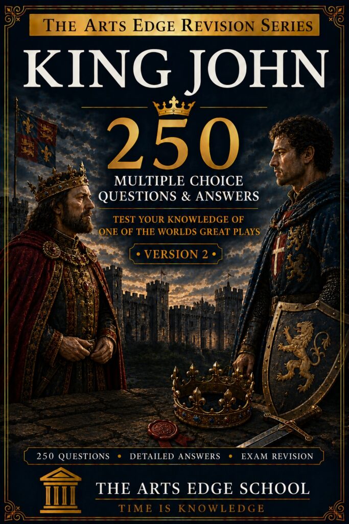 The Arts Edge Revision Series - King John - YouTube video and companion revision book